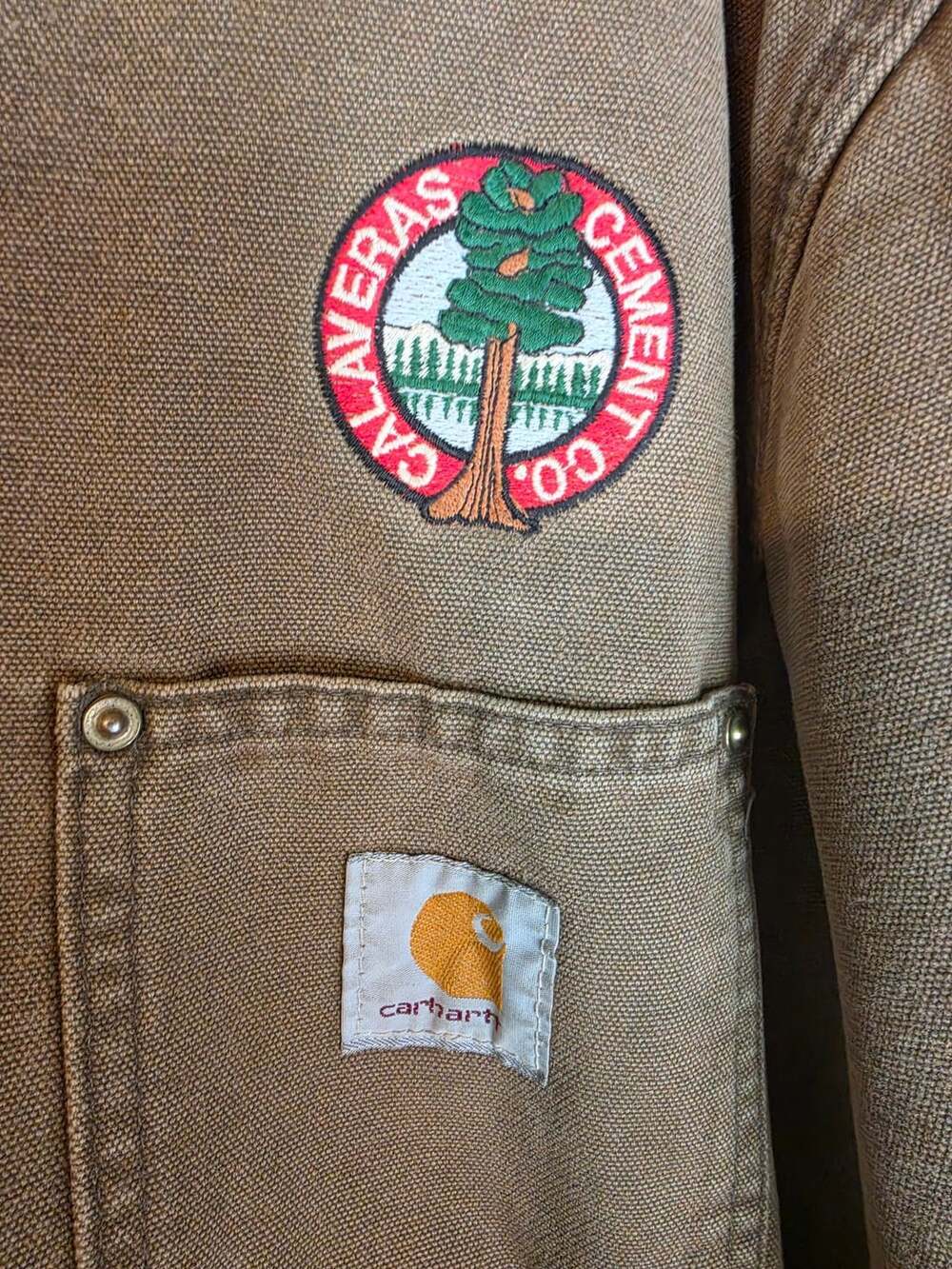 Carhartt Detroit Jacket Brown Sz. XL - Picture 3 of 7